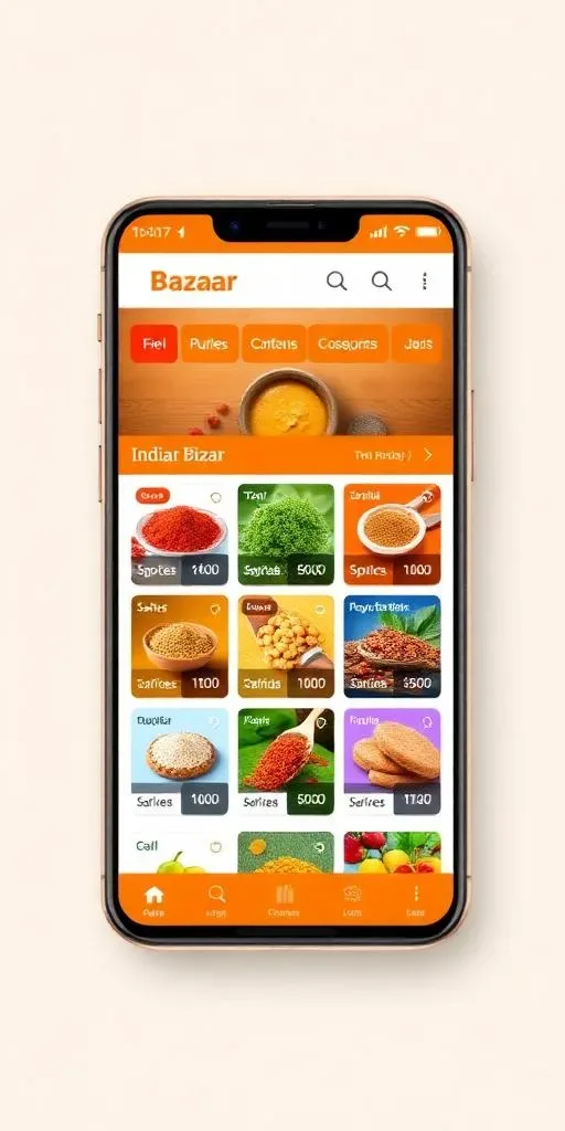 Bazaar WhatsApp store template for bazaar business